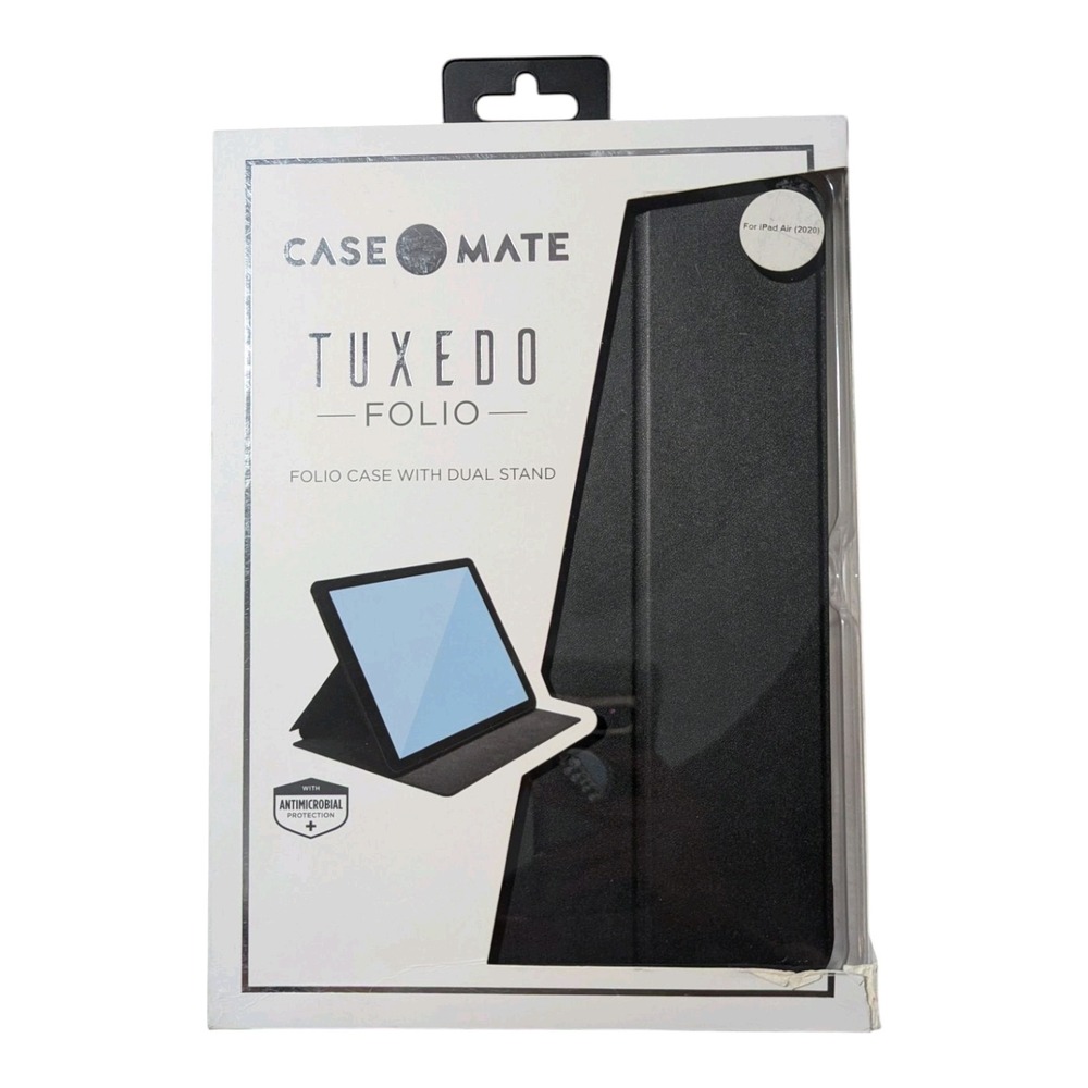 P3. Case-Mate Tuxedo Folio For‎ Apple iPad Air 2020 - Black